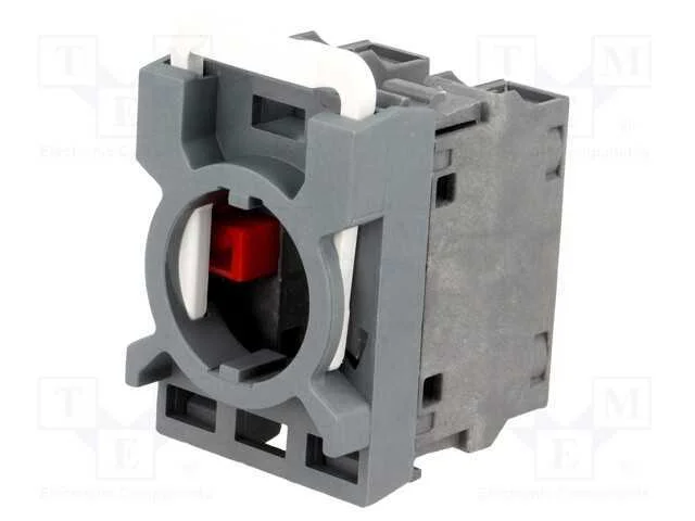 Componente de pino, 22mm, para placa frontal, Con.