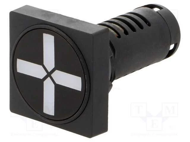 Indicadores de presença, 22mm, PK22, -25÷70C, IP5.