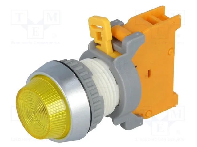 Luz de Indicação, 22mm, Pln22, -20÷60c, Ilum: Ba9s,Lâmpada, Ip65