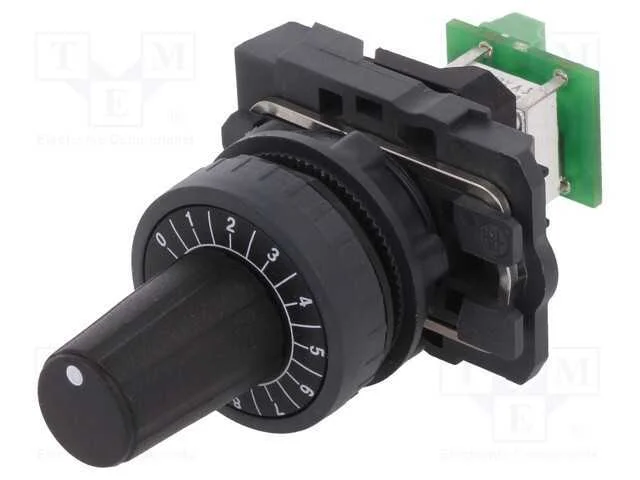 Potenciómetro, 22mm, Harmony XB5, -40÷70C, Ilum: .