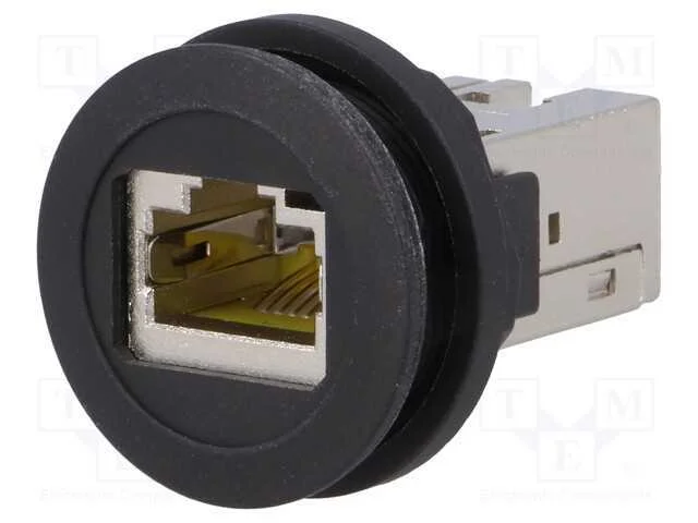Tomada Rj45, 22mm, Harmony Xb5, -40÷70c, 22mm, Ip20, Preta
