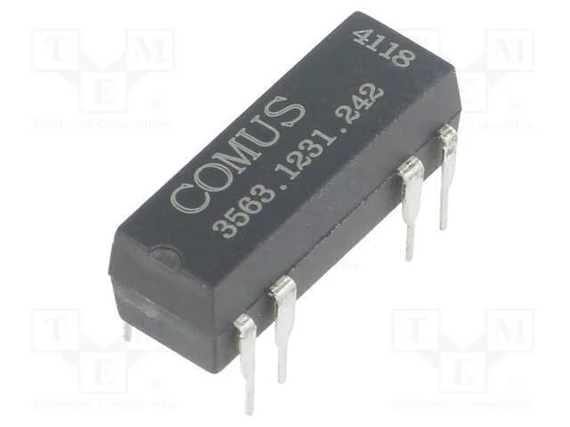 Relé: de Palheta, Spdt, Ubobina : 24vdc, 400ma, Max.100vdc, 5w, Tht