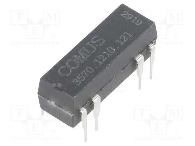 Relé: de Palheta, Spst-No, Ubobina : 12vdc, 500ma, Max.150vdc, 10w