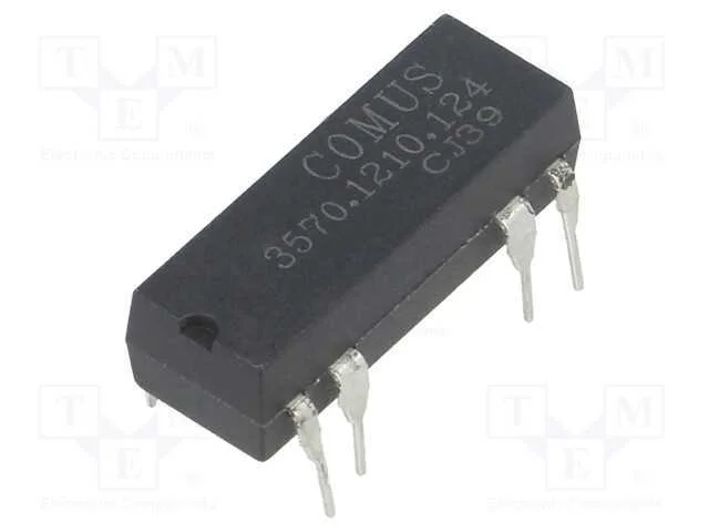 Relé: de Palheta, Spst-No, Ubobina : 12vdc, 500ma, Max.150vdc, 10w