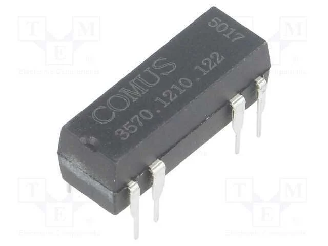 Relé: de Palheta, Spst-No, Ubobina : 12vdc, 500ma, Max.150vdc, 10w