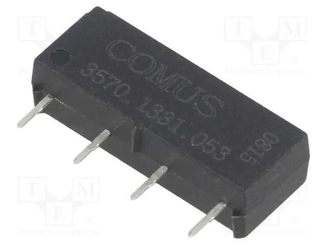 Relé: de palheta, SPST-NO, Ubobina : 5VDC, 500mA,.