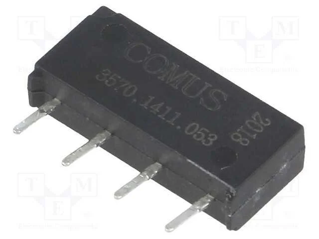 Relé: de palheta, SPST-NO, Ubobina : 5VDC, 500mA,.