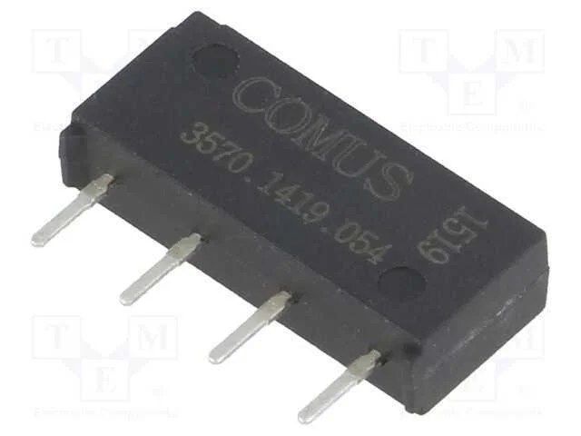 Relé: de palheta, SPST-NO, Ubobina : 5VDC, 500mA,.