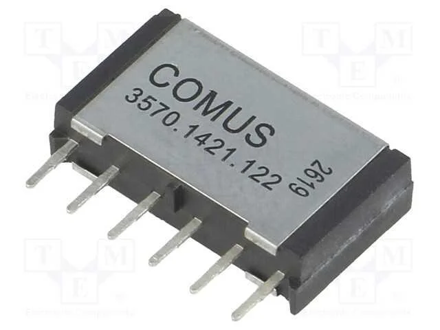 Relé: de Palheta, Dpst-No, Ubobina : 12vdc, 500ma, Max.200vdc, 10w