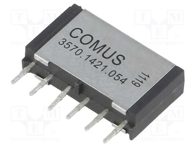 Relé: de palheta, DPST-NO, Ubobina : 5VDC, 500mA,.