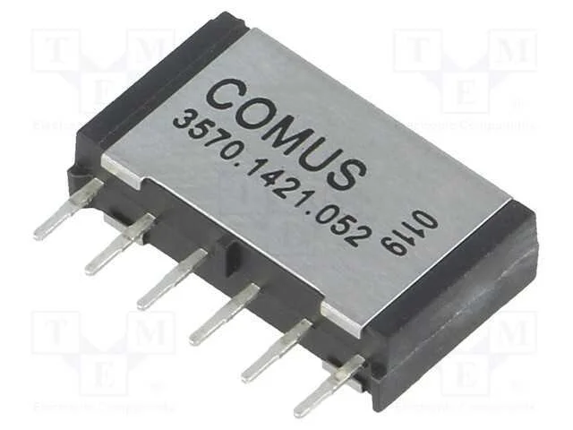 Relé: de palheta, DPST-NO, Ubobina : 5VDC, 500mA,.