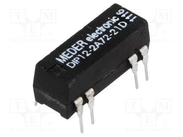 Relé: de Palheta, Dpst-No, Ubobina : 12vdc, 1a, Max.200vdc, 290mw