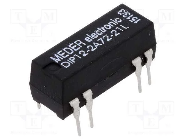 Relé: de Palheta, Dpst-No, Ubobina : 12vdc, 1a, Max.200vdc, 290mw