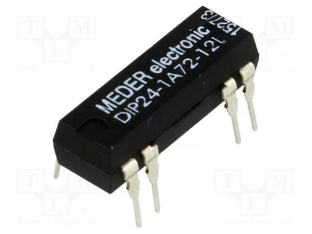 Relé: de Palheta, Spst-No, Ubobina : 24vdc, 1a, Max.200vdc, 290mw