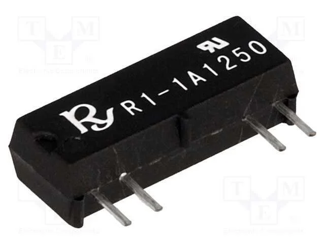 Relé: de palheta, SPST-NO, Ubobina : 12VDC, 1A, m.