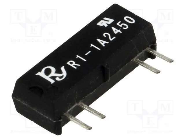 Relé: de Palheta, Spst-No, Ubobina : 24vdc, 1a, Max.250vdc, 10va
