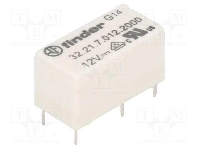 Relé: Eletromagnético, Spdt, Ubobina : 12vdc, Icontactos Max: 15a