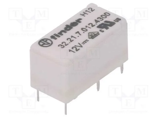 Relé: Eletromagnético, Spst-No, Ubobina : 12vdc, 6a/250vac, Pcb