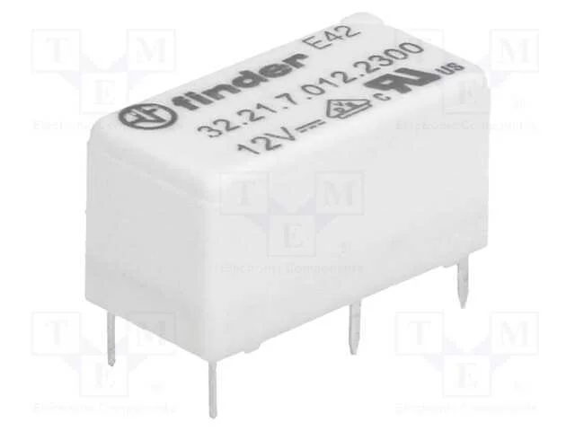 Relé: Eletromagnético, Spst-No, Ubobina : 12vdc, 6a/250vac, Pcb