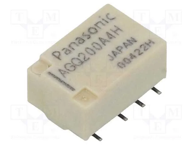 Relé: eletromagnético, DPDT, Ubobina : 4,5VDC, Ic.