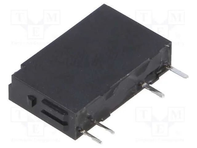 Relé: Eletromagnético, Spst-No, Ubobina : 9vdc, Icontactos Max: 5a