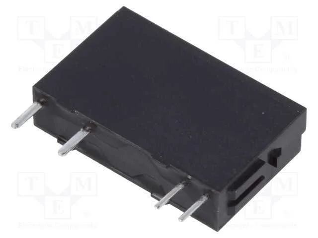 Relé: Eletromagnético, Spst-No, Ubobina : 12vdc, 5a/250vac, Pcb