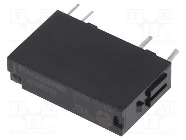 Relé: Eletromagnético, Spst-No, Ubobina : 3vdc, Icontactos Max: 5a