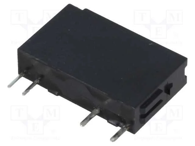 Relé: Eletromagnético, Spst-No, Ubobina : 18vdc, 5a/250vac, Pcb