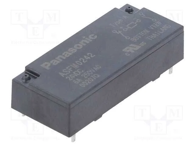 Relé: Miniatura, Nc + No, Ubobina : 24vdc, 6a, 4a/250vac, 4a/30vdc