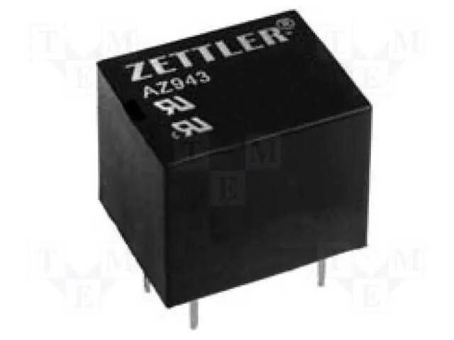 Relé: Eletromagnético, Spdt, Ubobina : 12vdc, 15a, 10a/277vac, Pcb