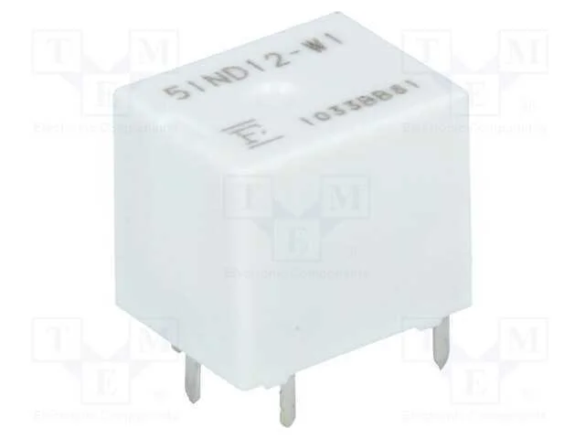 Relé: Eletromagnético, Spdt, Ubobina : 12vdc, Icontactos Max: 35a