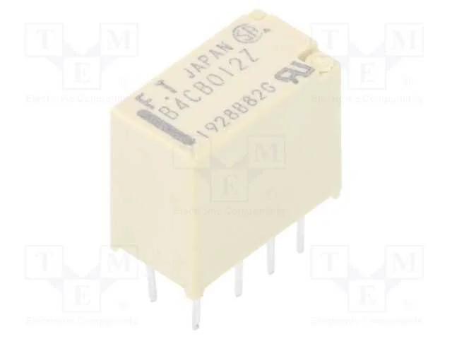 Relé: Eletromagnético, Dpdt, Ubobina : 12vdc, 2a, 0,3a/125vac, Tht