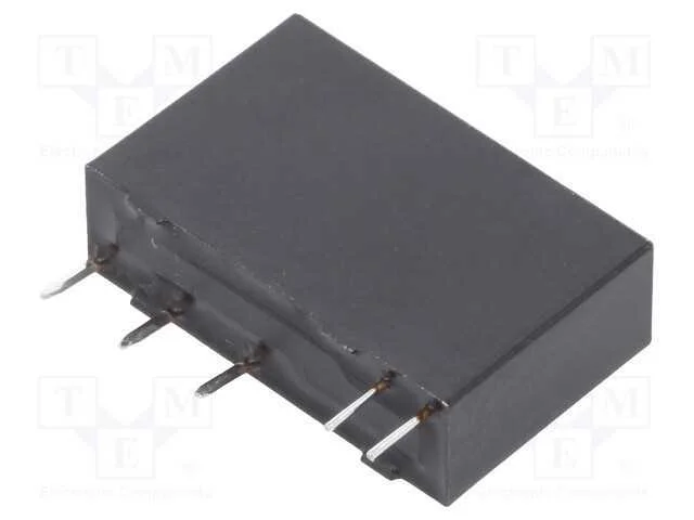 Relé: Eletromagnético, Spdt, Ubobina : 12vdc, 5a, 5a/250vac, Pcb