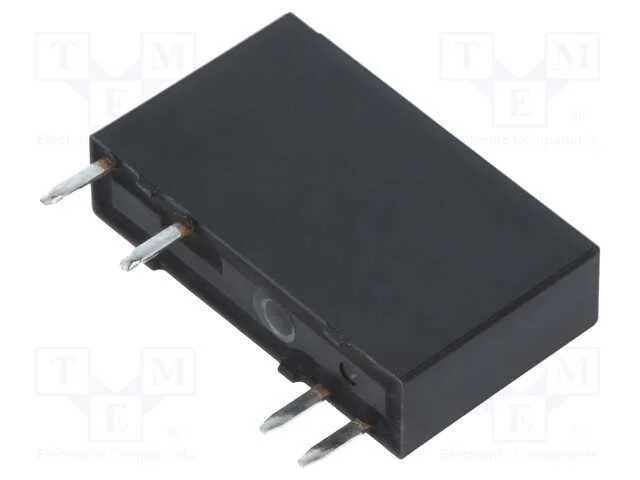 Relé: Eletromagnético, Spst-No, Ubobina : 12vdc, 5a, 5a/250vac