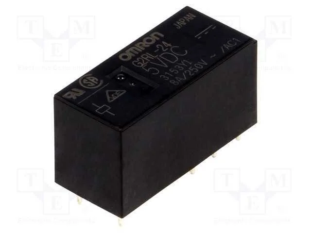 Relé: eletromagnético, DPDT, Ubobina : 5VDC, Icon.