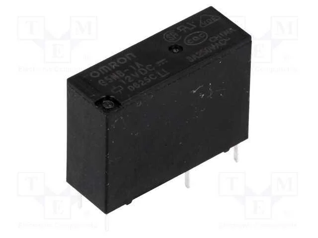Relé: Eletromagnético, Spst-No, Ubobina : 12vdc, 3a/125vac, Pcb