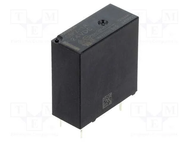 Relé: Eletromagnético, Spst-No, Ubobina : 24vdc, 16a/250vac, Pcb
