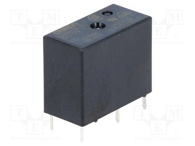 Relé: Eletromagnético, Spst-No, Ubobina : 12vdc, 10a/250vac, Pcb