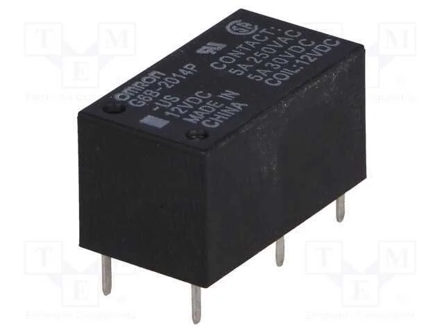 Relé: Eletromagnético, Dpst-Nc, Ubobina : 12vdc, 5a/250vac