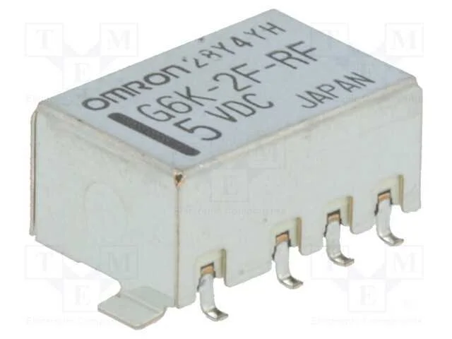 Relé: eletromagnético, DPDT, Ubobina : 5VDC, Icon.
