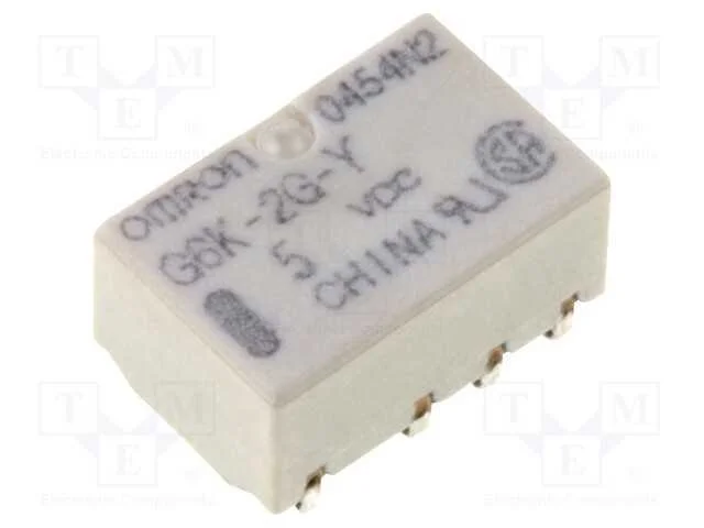 Relé: eletromagnético, DPDT, Ubobina : 5VDC, Icon.