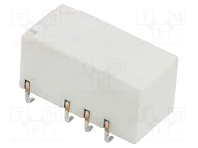 Relé: Eletromagnético, Dpdt, Ubobina : 12vdc, Icontactos Max: 2a