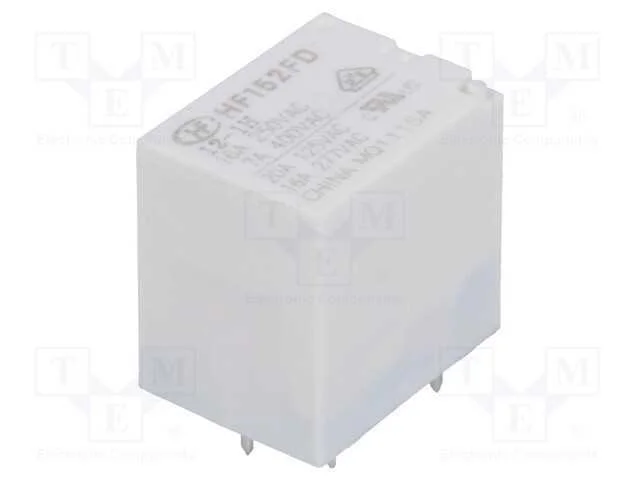 Relé: Eletromagnético, Spst-No, Ubobina : 12vdc, 20a, 20a/125vac