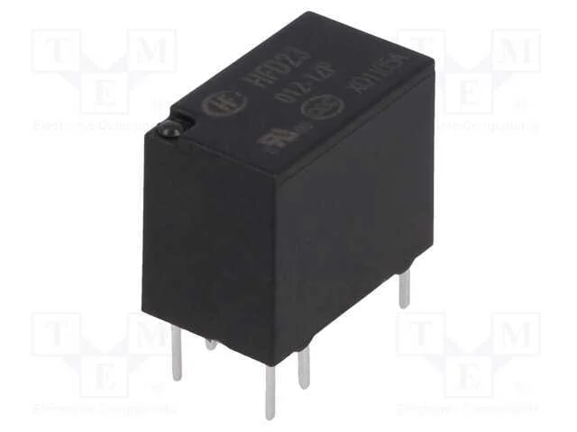 Relé: Eletromagnético, Spdt, Ubobina : 12vdc, 2a, 0,5a/125vac, Pcb