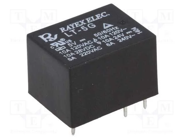 Relé: eletromagnético, SPDT, Ubobina : 5VDC, Icon.
