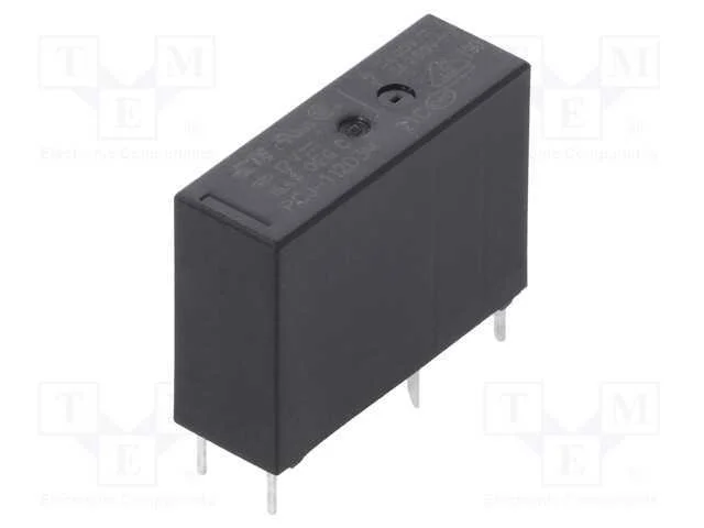 Relé: Eletromagnético, Spst-No, Ubobina : 12vdc, 3a, 3a/250vac