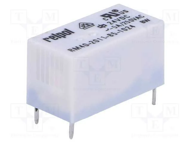 Relé: Eletromagnético, Spdt, Ubobina : 24vdc, 5a, 5a/250vac, Pcb