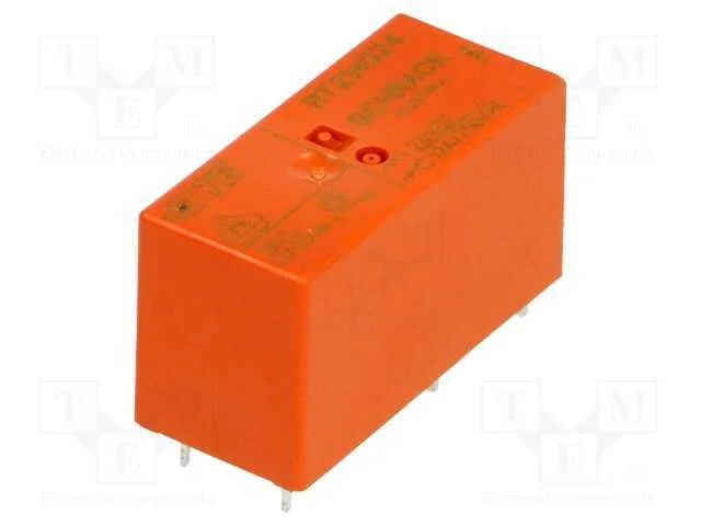 Relé: Eletromagnético, Spdt, Ubobina : 24vdc, Icontactos Max: 12a