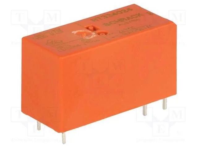 Relé: Eletromagnético, Spst-No, Ubobina : 24vdc, 16a/250vac, Tht