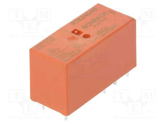 Relé: Eletromagnético, Dpdt, Ubobina : 48vdc, 8a, 8a/250vac, Pcb